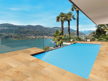 MONVISO LIMESTONE YELLOW - Vehicular porcelain stoneware outdoor floor tiles by PIETRA SINTERIZZATA - view 3